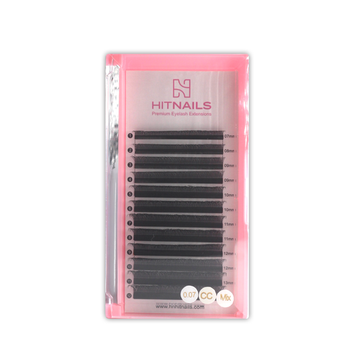 [P.VB.004] Pestanas 3D/Russas CC 0,07mm Mix (7 a 13mm) - Type Y