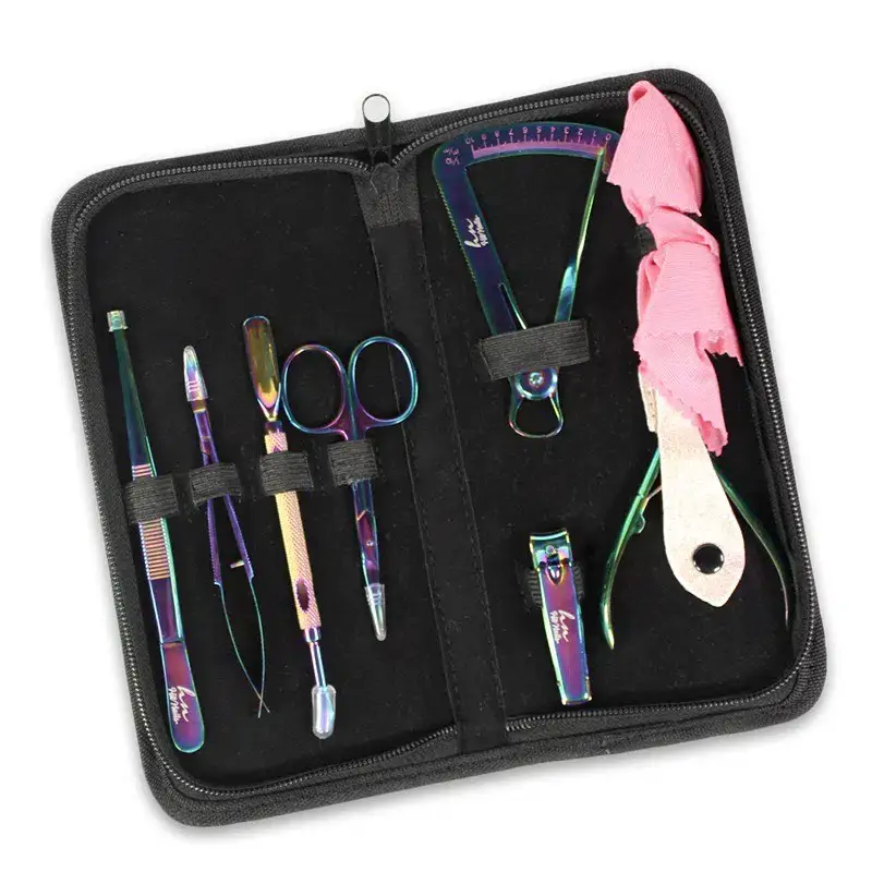 Nail Designer Pro Tool Set Case 7 Pieces