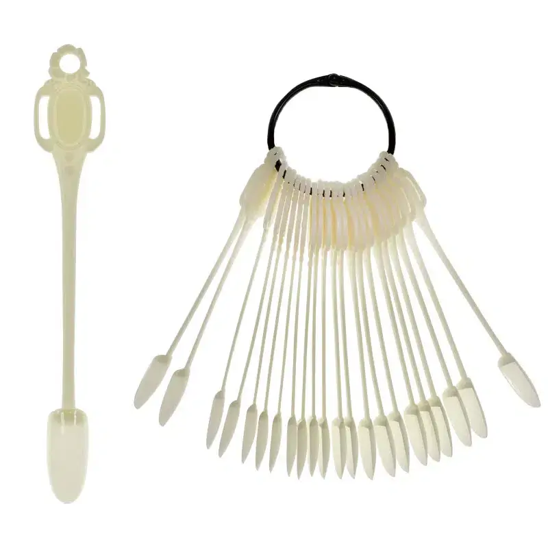 24 Tips Display Ring Oval Natural - Md.