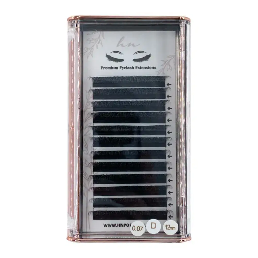 3D/Russian D Lashes 0.07mm 12mm - Type Y