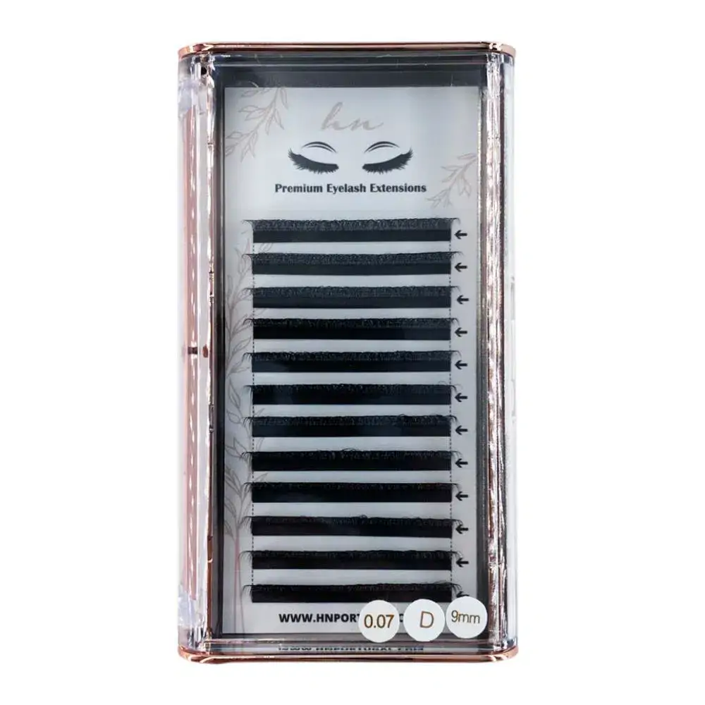 3D/Russian D Lashes 0.07mm 9mm - Type W