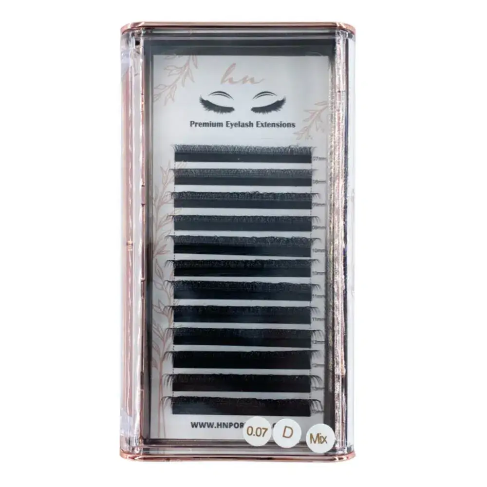 3D/Russian D Lashes 0.07mm Mix (7 a 13mm) - Type W