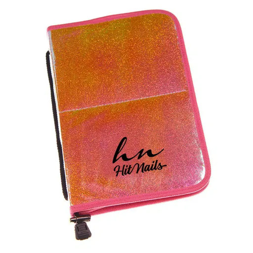 [U.AF.028] Double Glitter Pink Brush Case