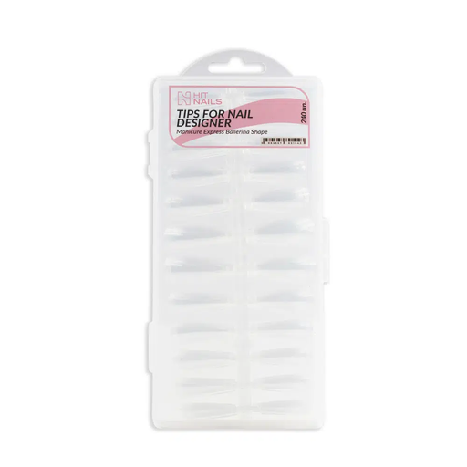 [U.TM.019] Tips for Nail Designer - Manicure Express Ballerina Shape 240un.