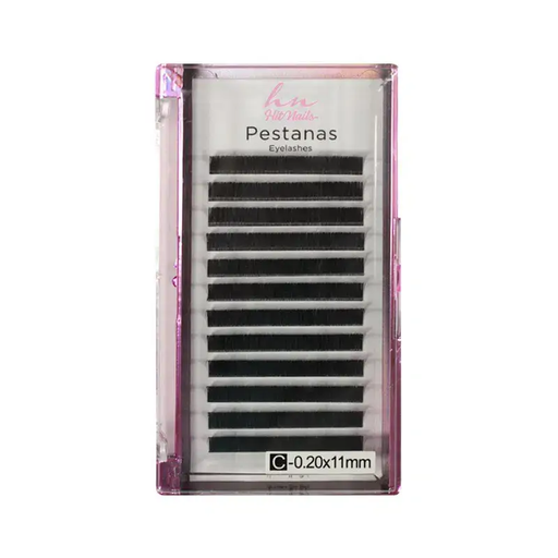 [P.OBO.008] One by One C Lashes 0.20 11mm in Box 12 rows