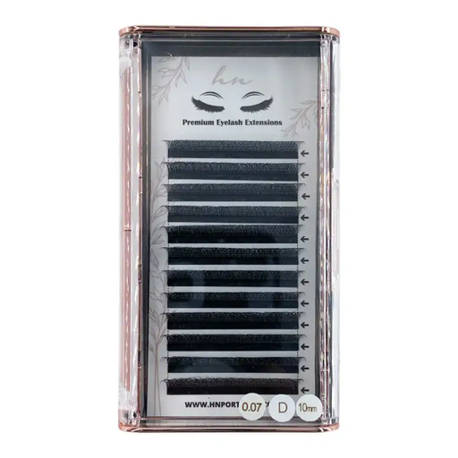 [P.VE.008] 3D/Russian D Lashes 0.07mm 10mm - Type W