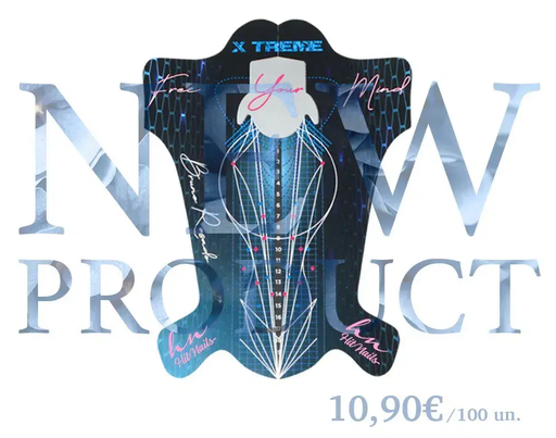 [U.TM.028] X Treme Nail Forms by Bruno Rosado - 100pcs
