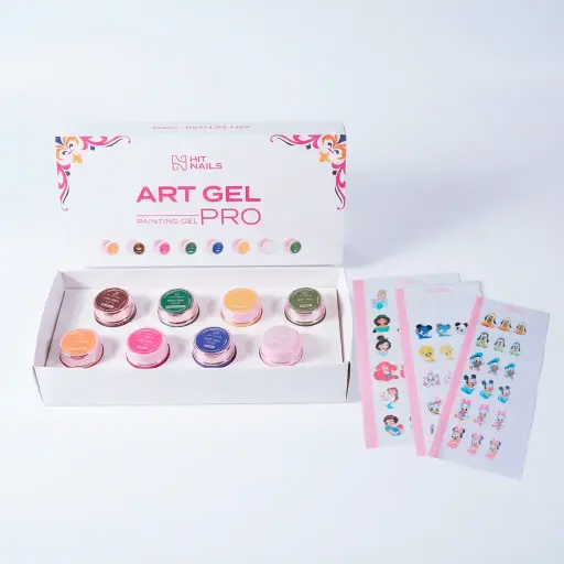 [C.GP.C.012] Art Gel Pro - 8 cores 
