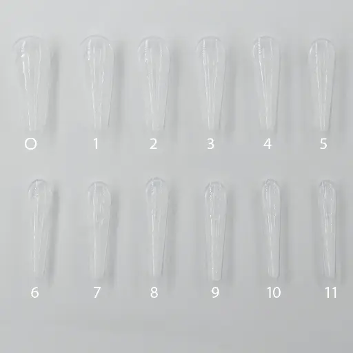 [U.TM.033] Tips F1 Almond Russian New Style Medium Size - 120un.