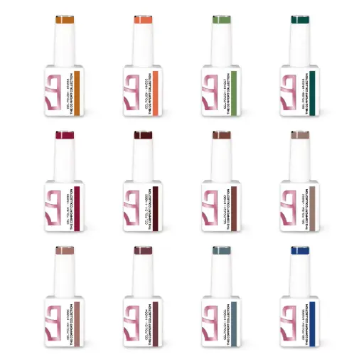 [C.GP.C.020] Gel Polish The Comfort Collection - 12 Cores