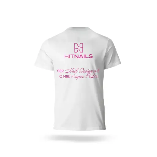 [M.TE.025] T-shirt "Ser Nail Designer é o meu super poder" - Tamanho M